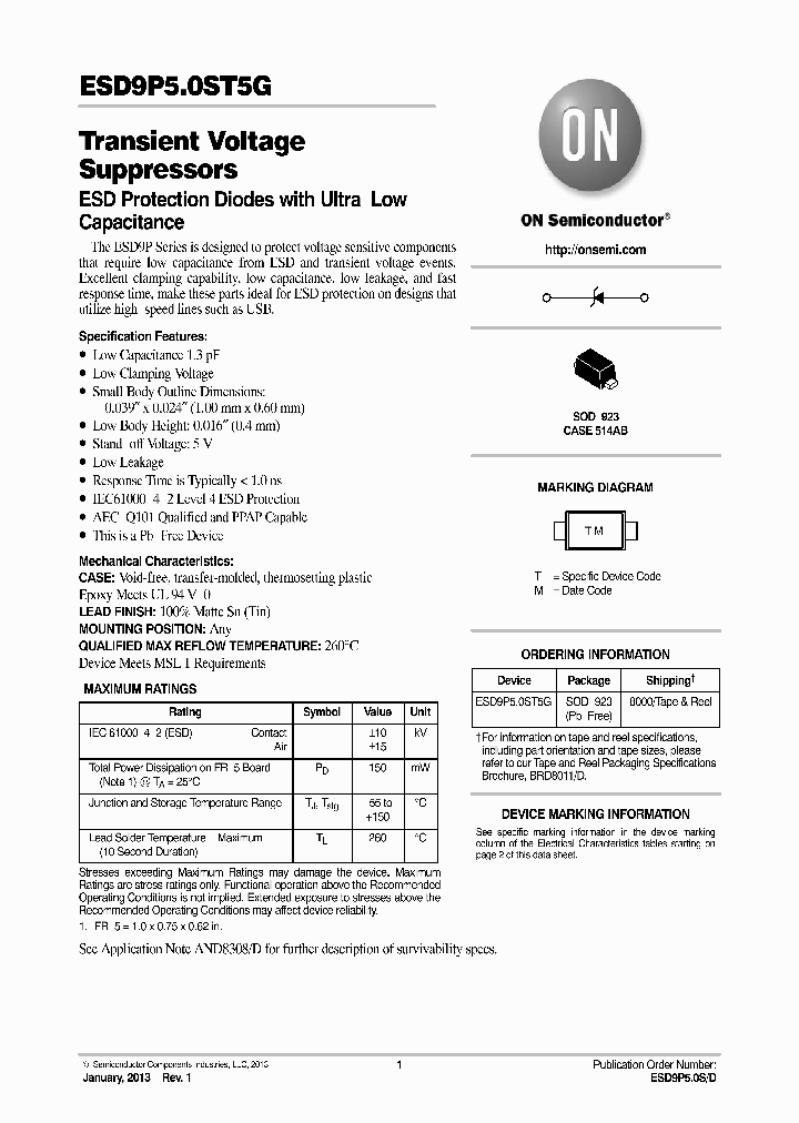 ESD9P50S_8283411.PDF Datasheet