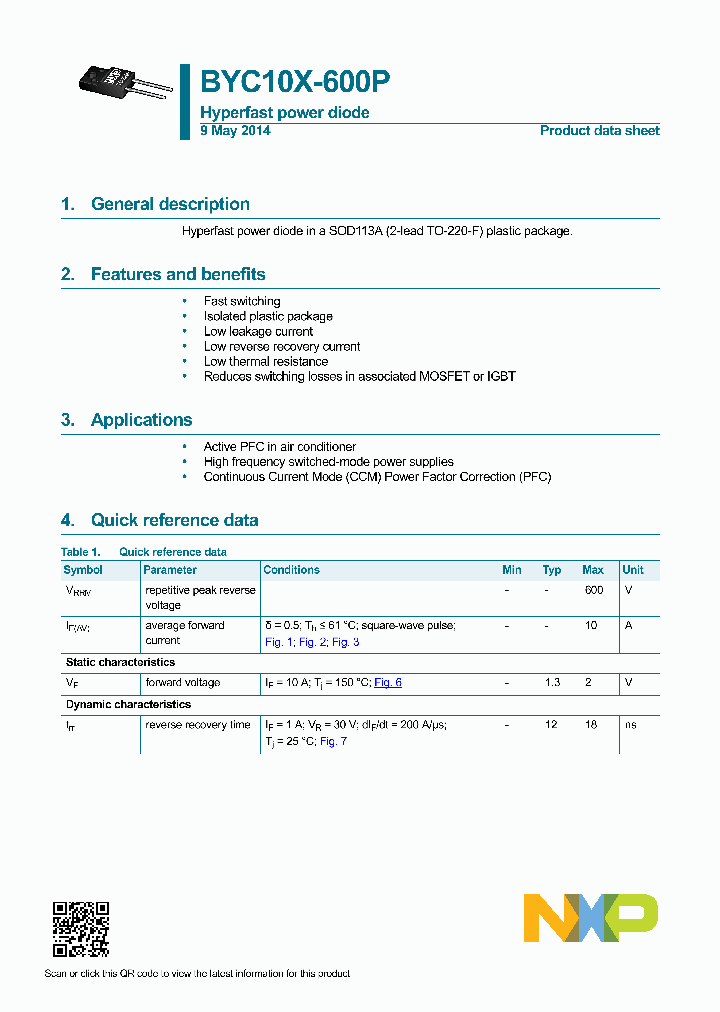 BYC10X-600P_8283879.PDF Datasheet