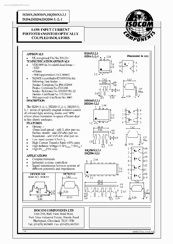ISQ204X2_7886799.PDF Datasheet