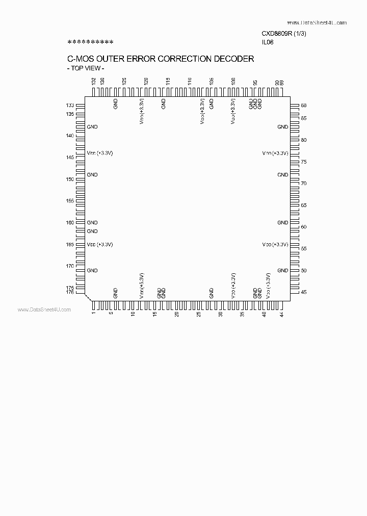 CXD8809R_7885820.PDF Datasheet