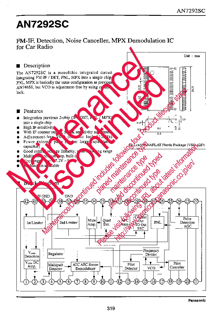 AN7292SC_8285071.PDF Datasheet