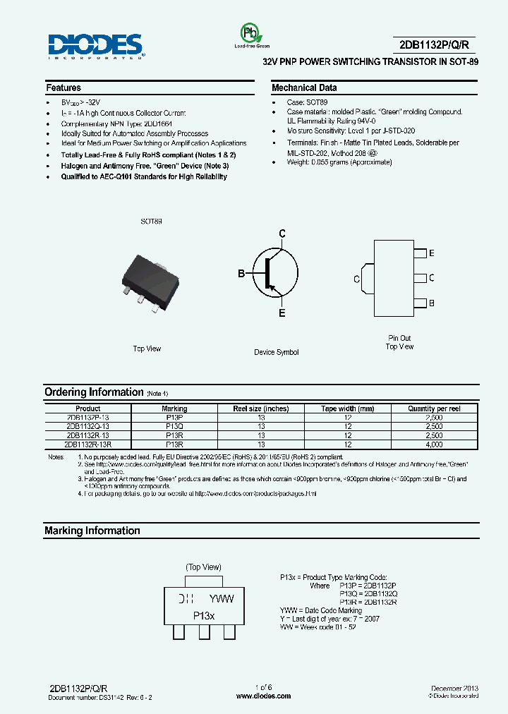 2DB1132P-13_8285196.PDF Datasheet