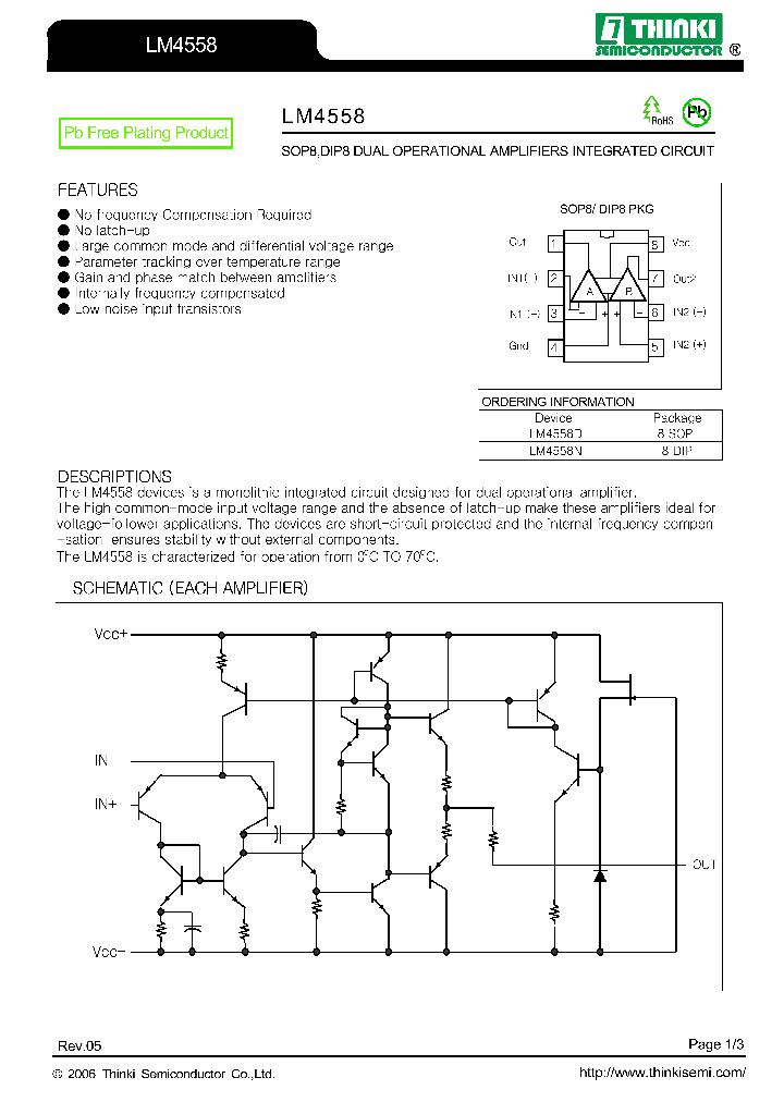 LM4558_8285425.PDF Datasheet
