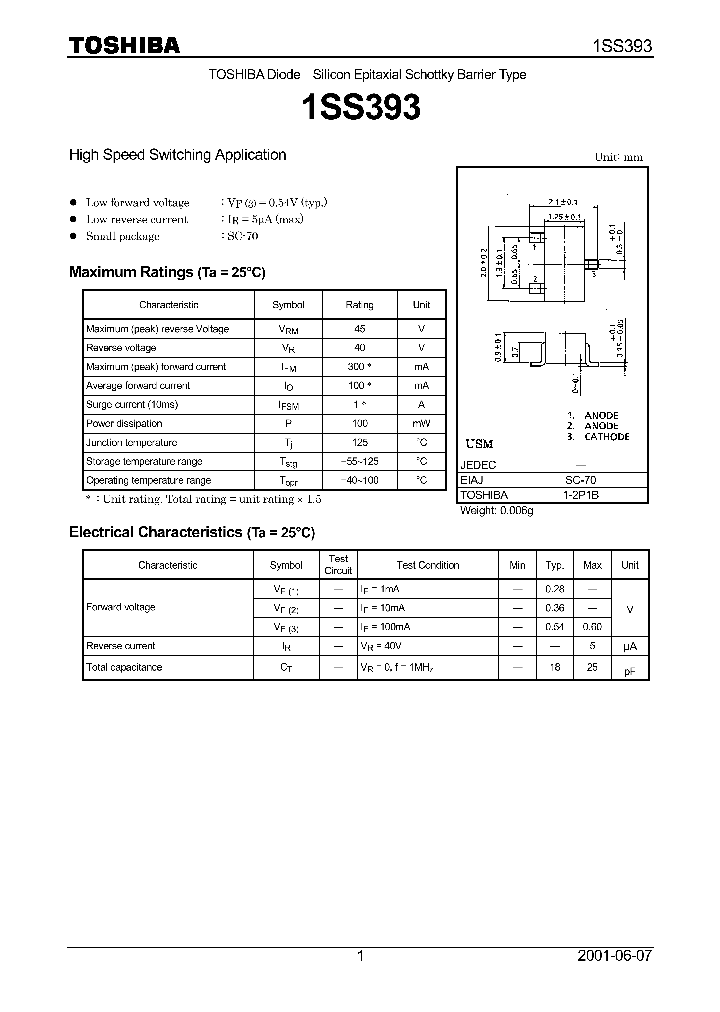 1SS393_8286299.PDF Datasheet