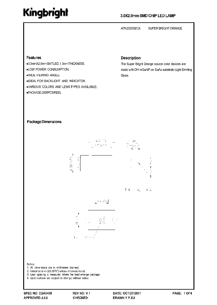 APK3020SECK_8286429.PDF Datasheet