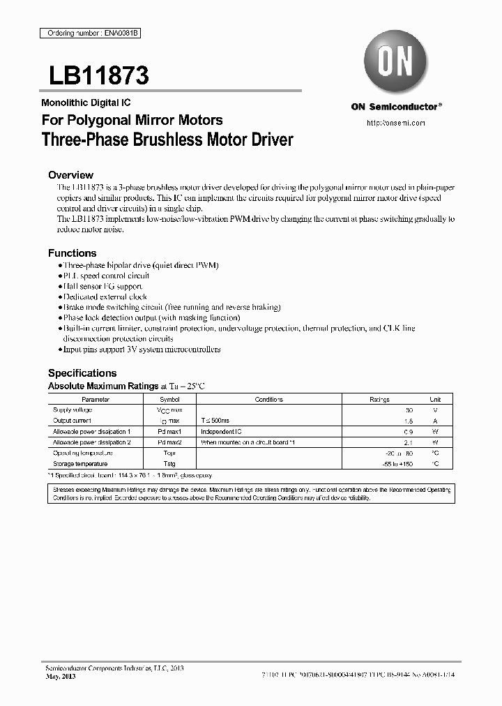 LB11873-TRM-E_8286681.PDF Datasheet