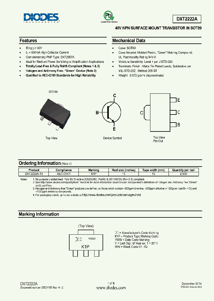 DXT2222A-15_8287316.PDF Datasheet