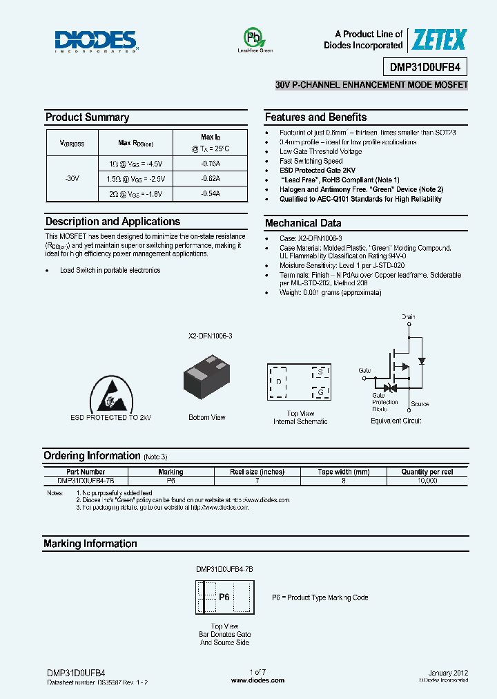 DMP31D0UFB4_8287475.PDF Datasheet