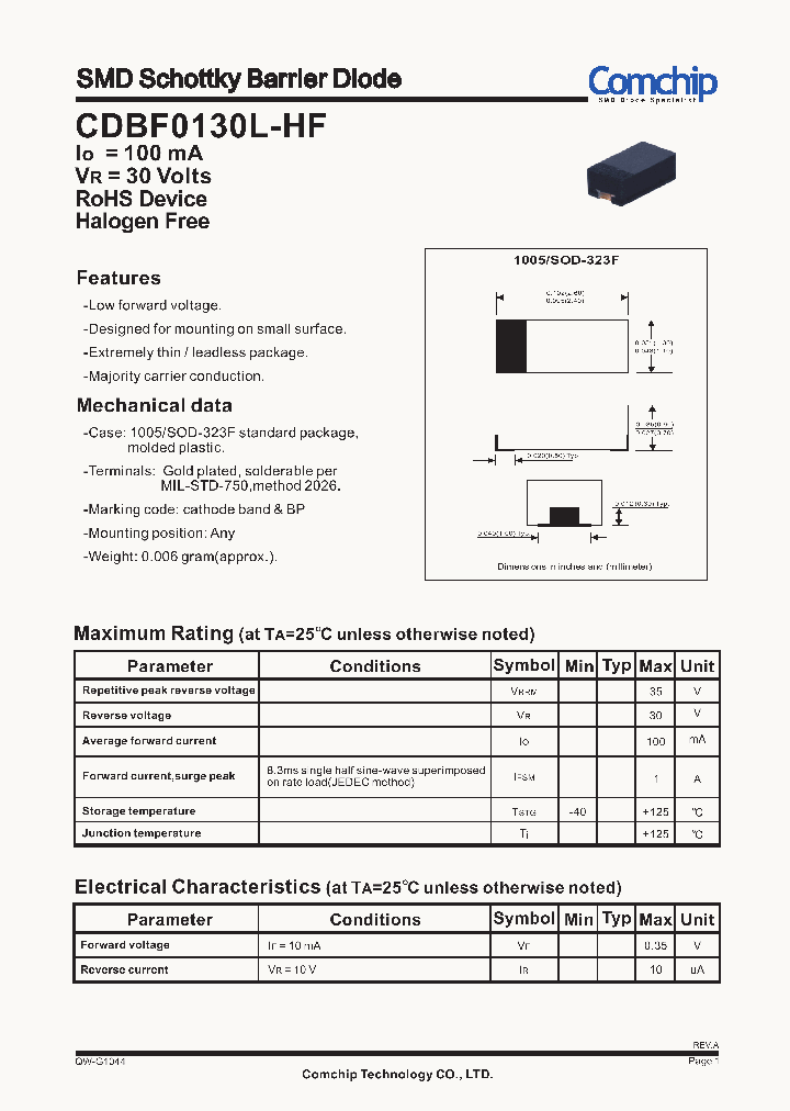 CDBF0130L-HF_8288157.PDF Datasheet