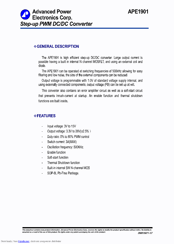 APE1901_7905958.PDF Datasheet