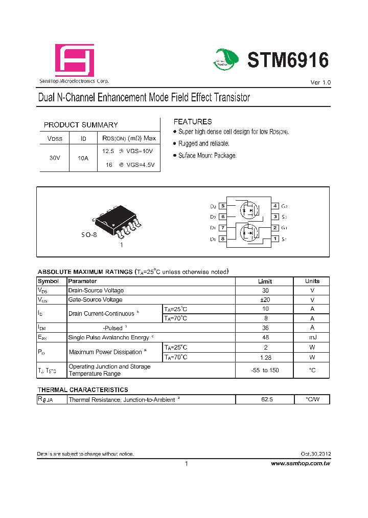 STM6916_7906099.PDF Datasheet