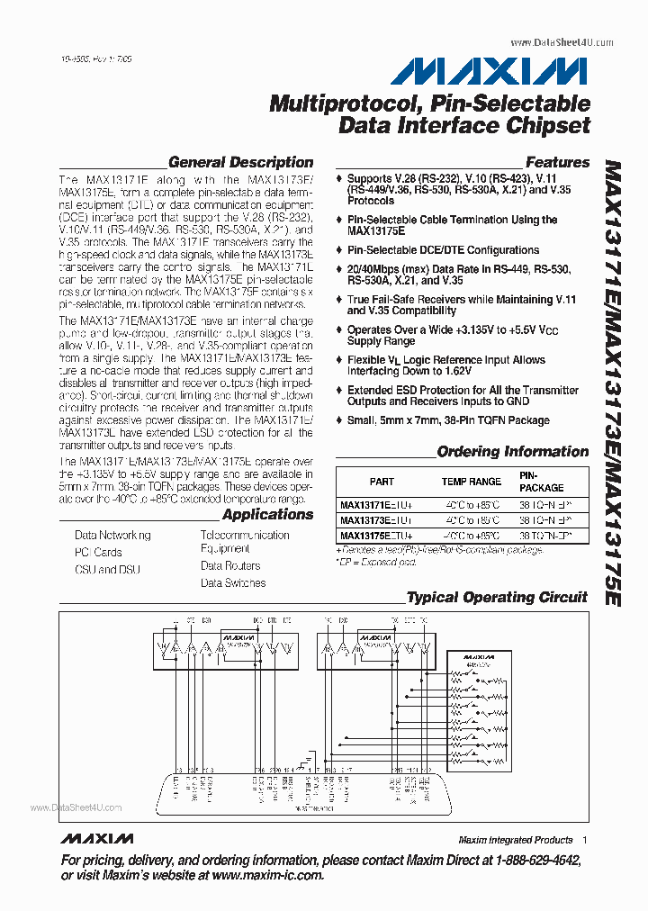 MAX13175E_7908007.PDF Datasheet