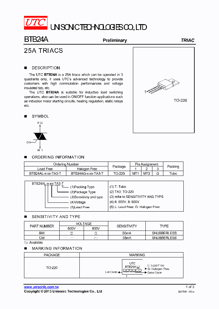 BTB24A_8289151.PDF Datasheet