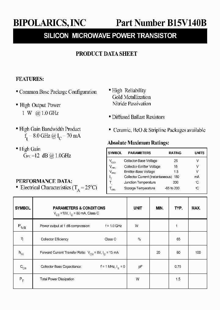 B15V140B_8289539.PDF Datasheet