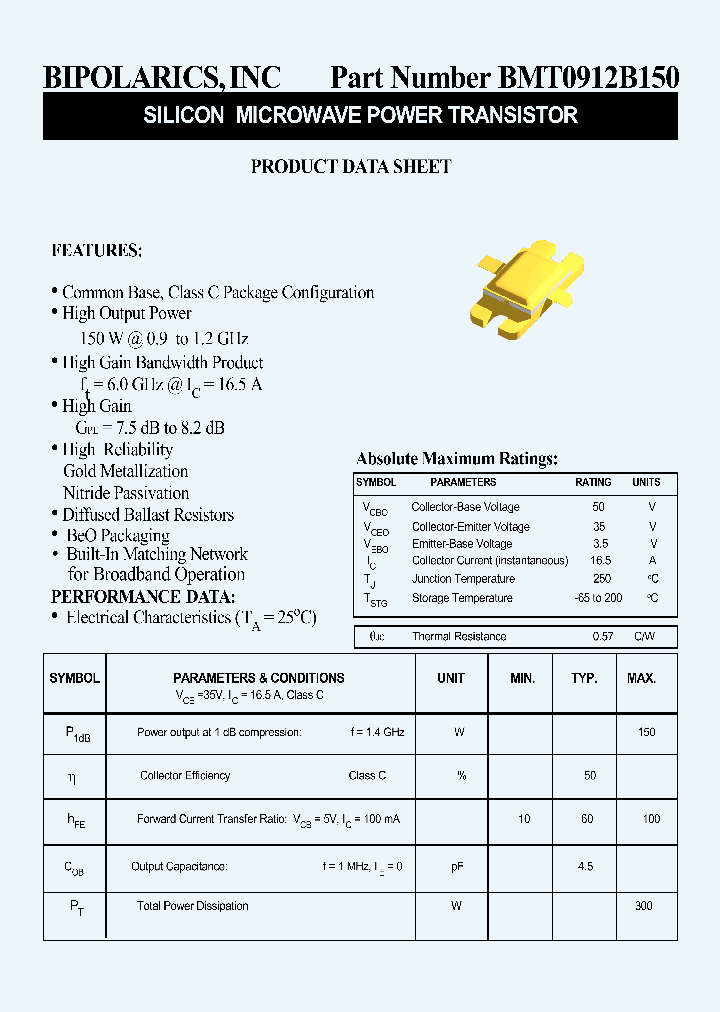 BMT0912B150_8289558.PDF Datasheet
