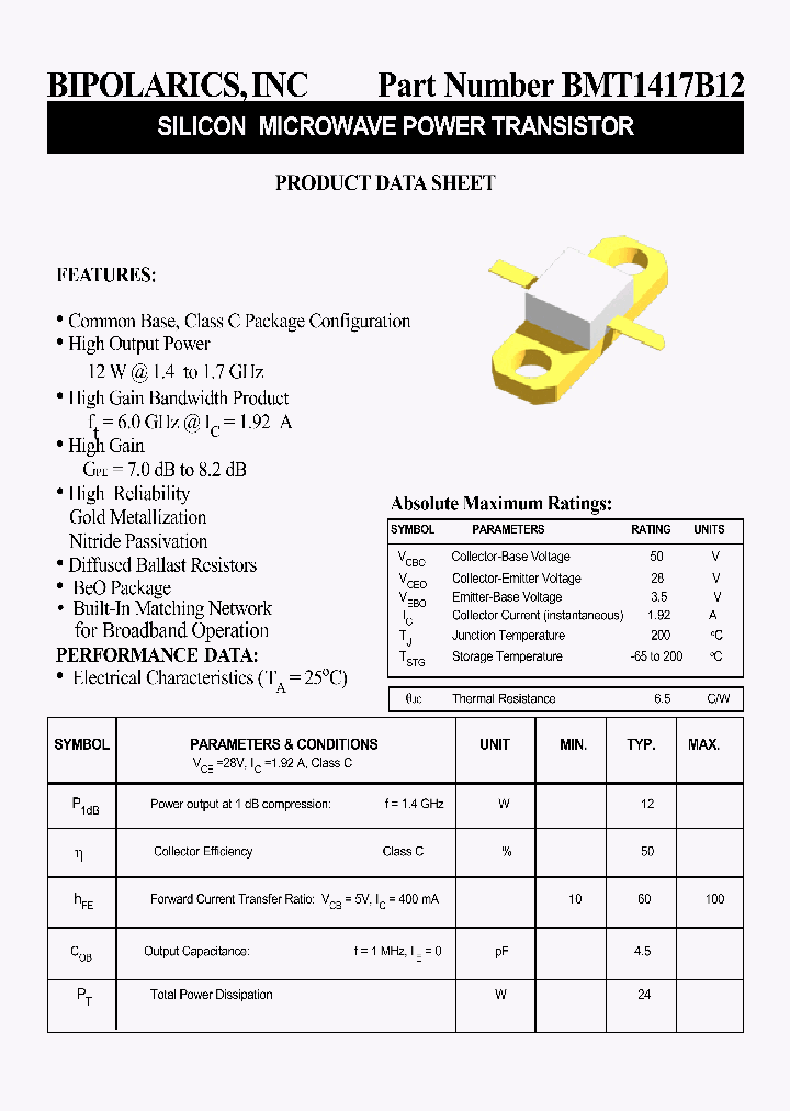 BMT1417B12_8289563.PDF Datasheet