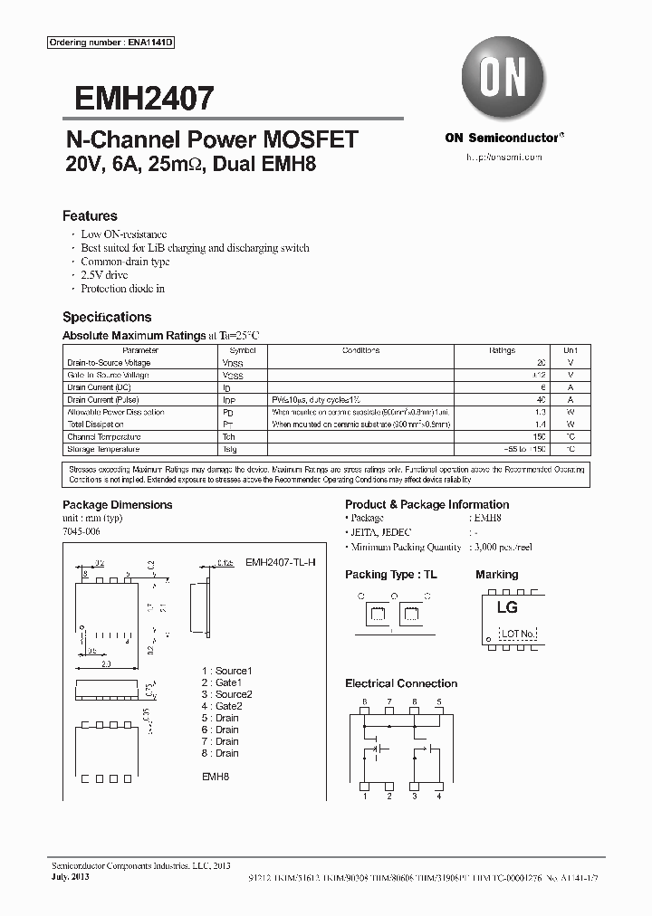 EMH2407_8289677.PDF Datasheet