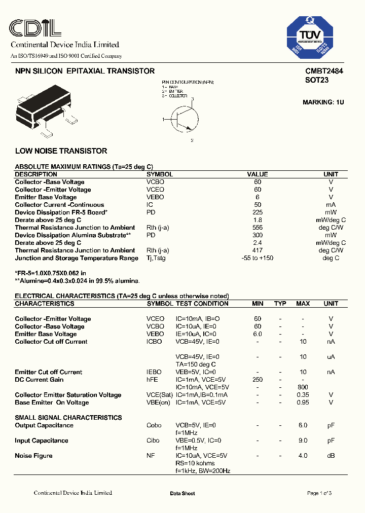 CMBT2484_8289765.PDF Datasheet