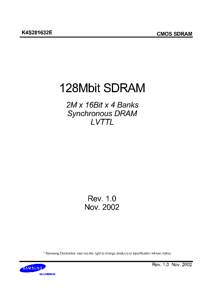 K4S281632E-TC7C_8289905.PDF Datasheet