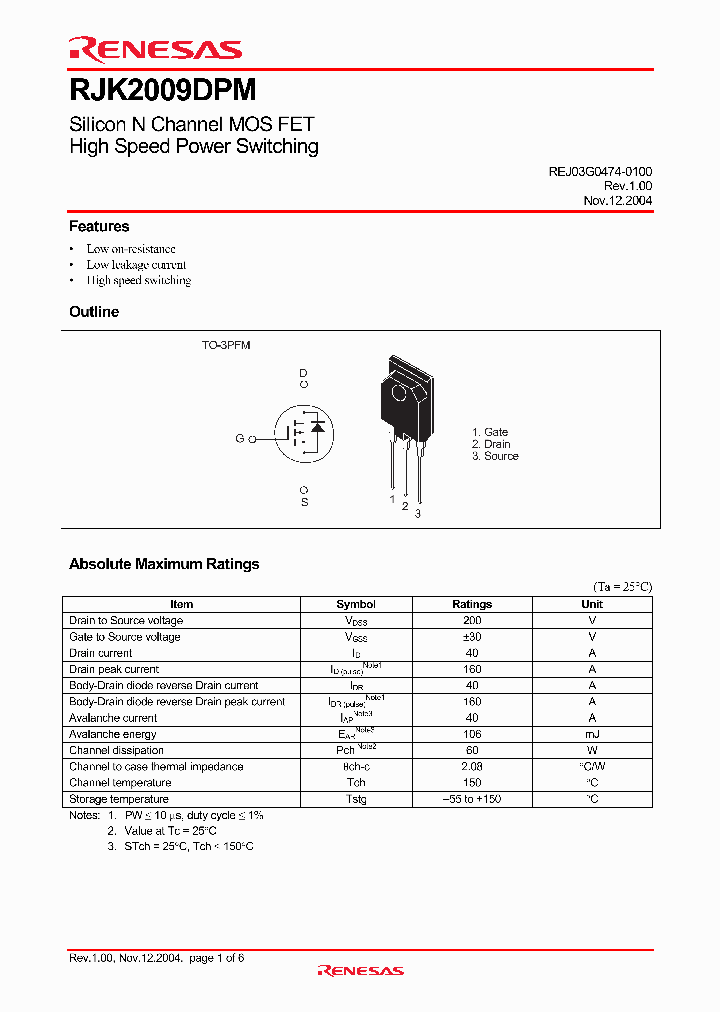 RJK2009DPM_8291861.PDF Datasheet