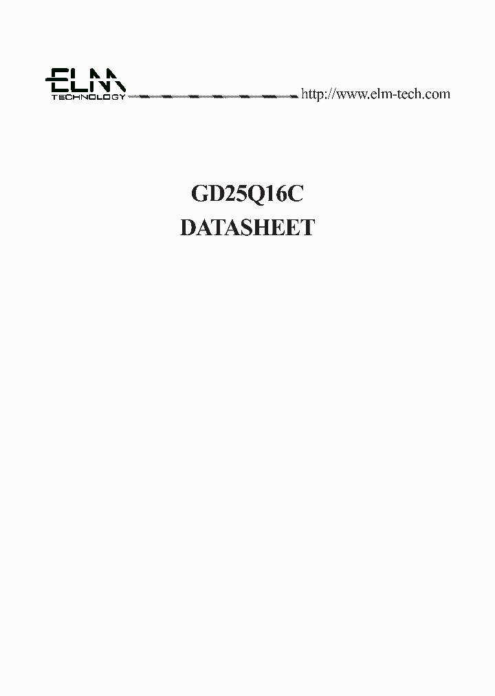 GD25Q16_8292036.PDF Datasheet