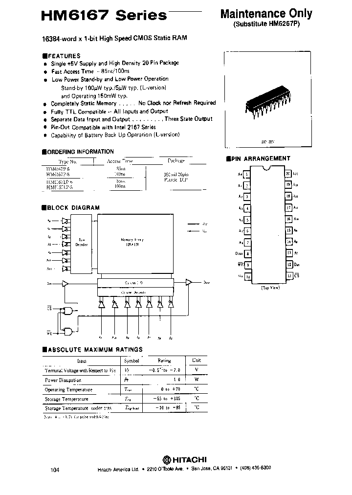 HM6167LP-8_8293024.PDF Datasheet