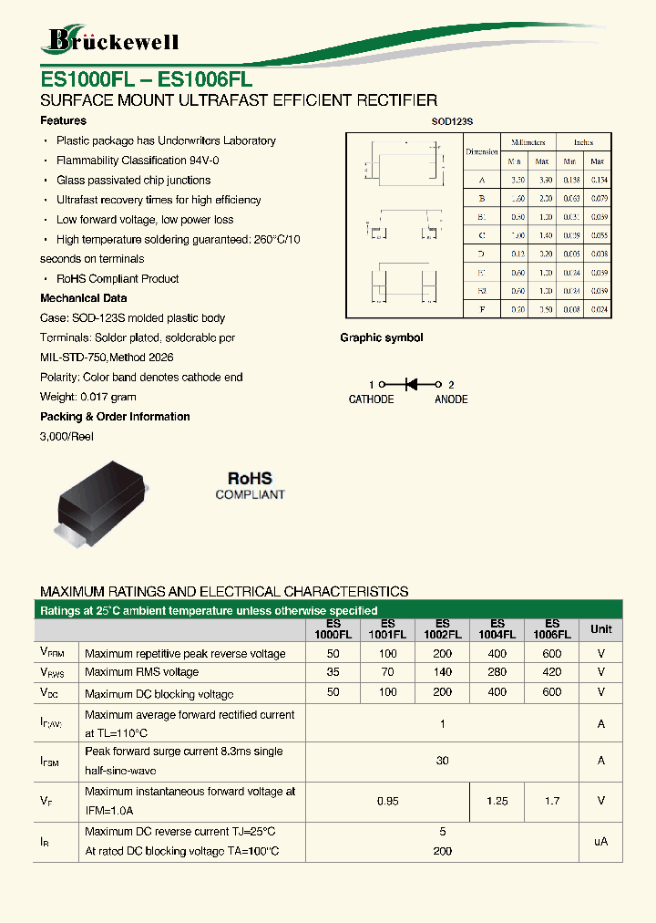 ES1000FL_8293493.PDF Datasheet