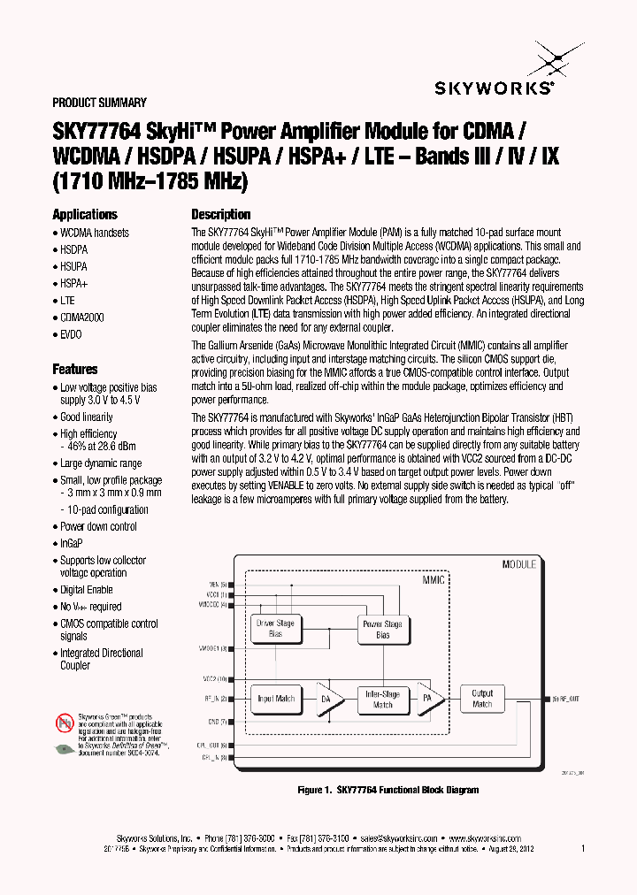 SKY77764_8294886.PDF Datasheet