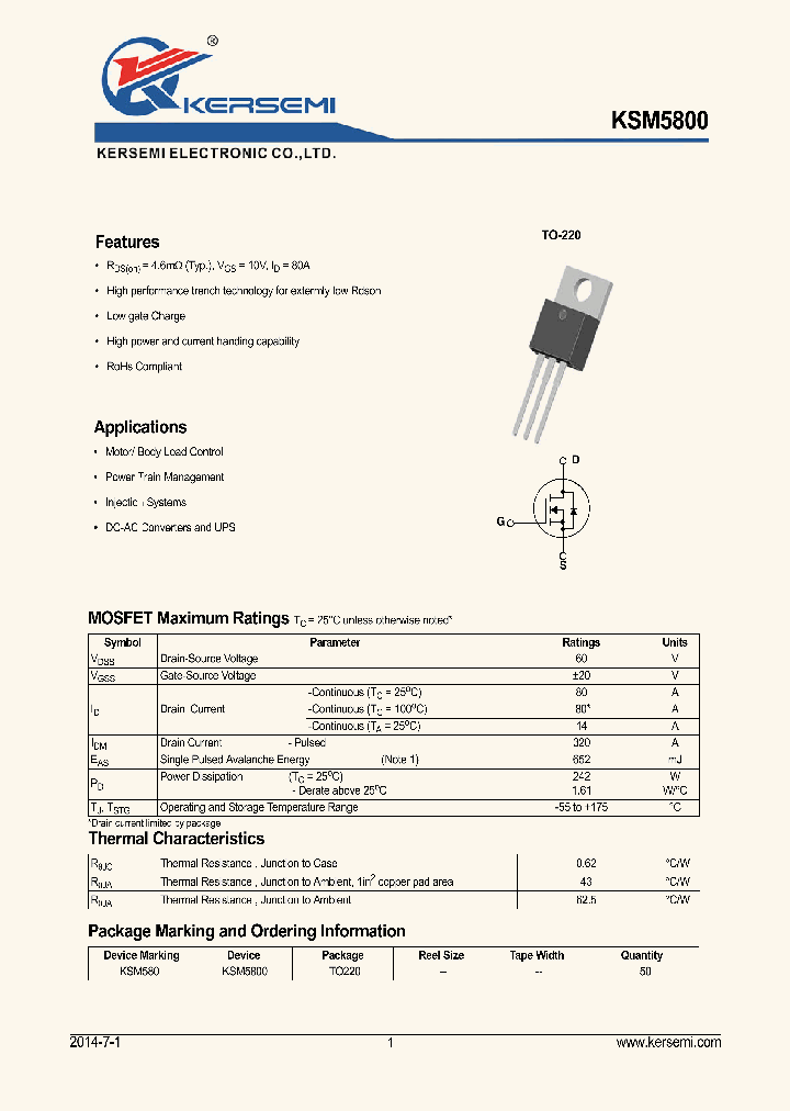 KSM5800_8295882.PDF Datasheet