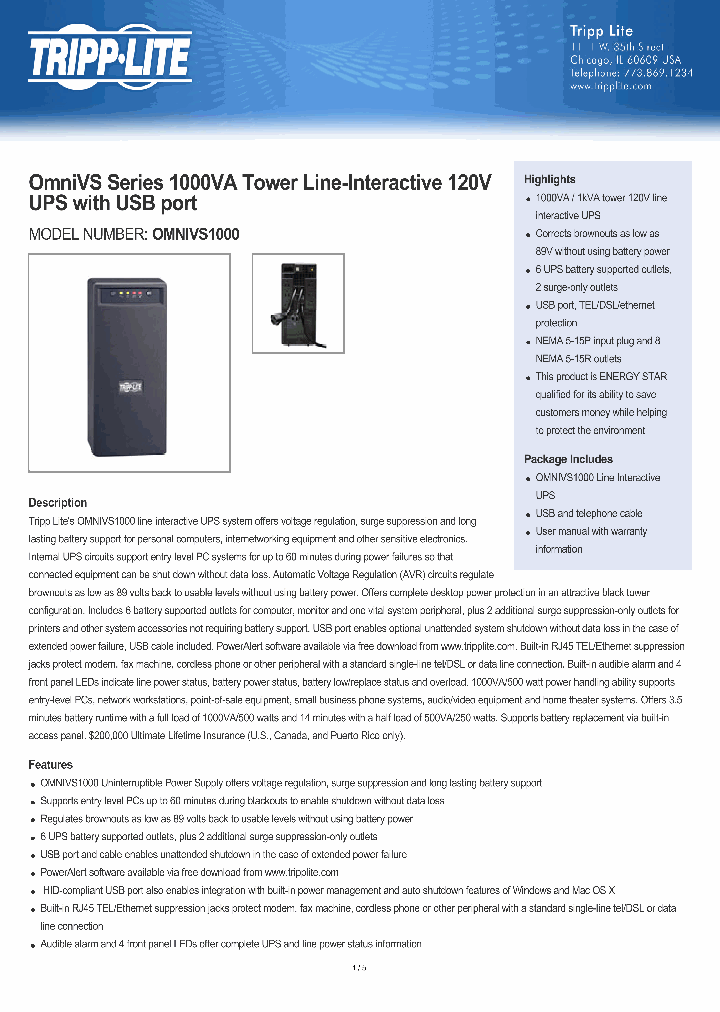 OMNIVS1000_8295924.PDF Datasheet