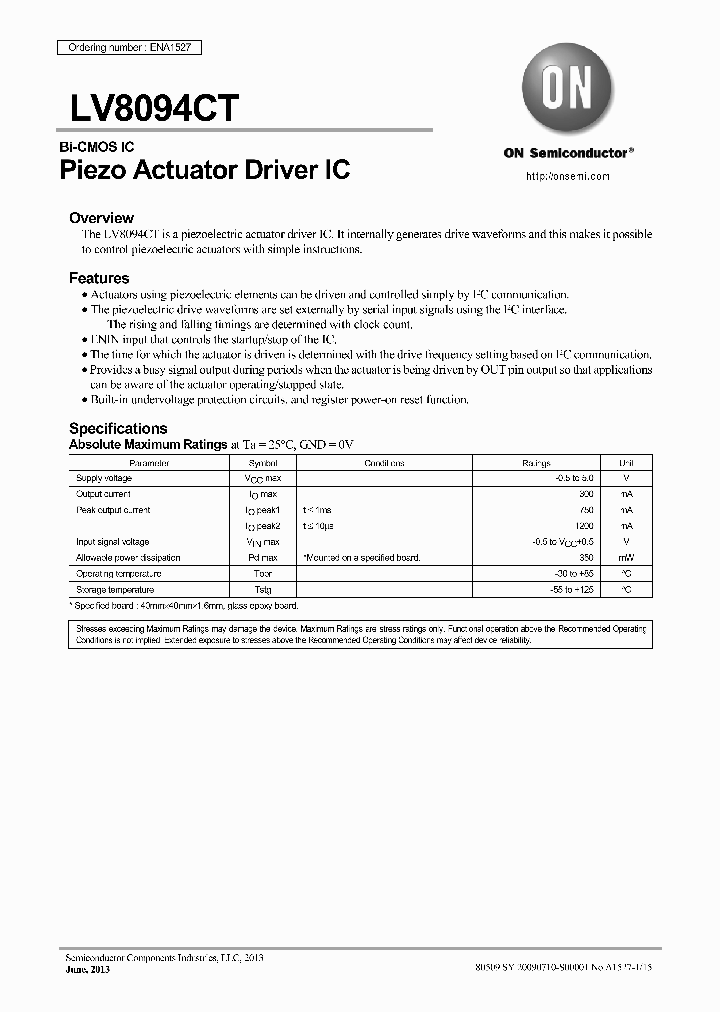 ENA1527_8295945.PDF Datasheet