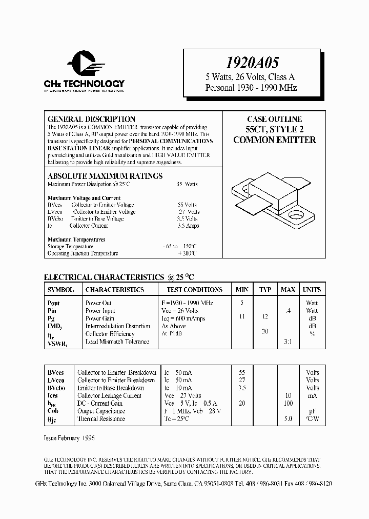 1920A05_8297167.PDF Datasheet