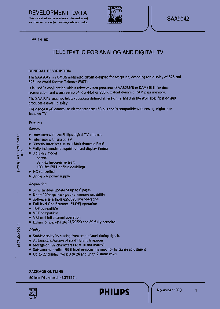 SAA9042_8297524.PDF Datasheet