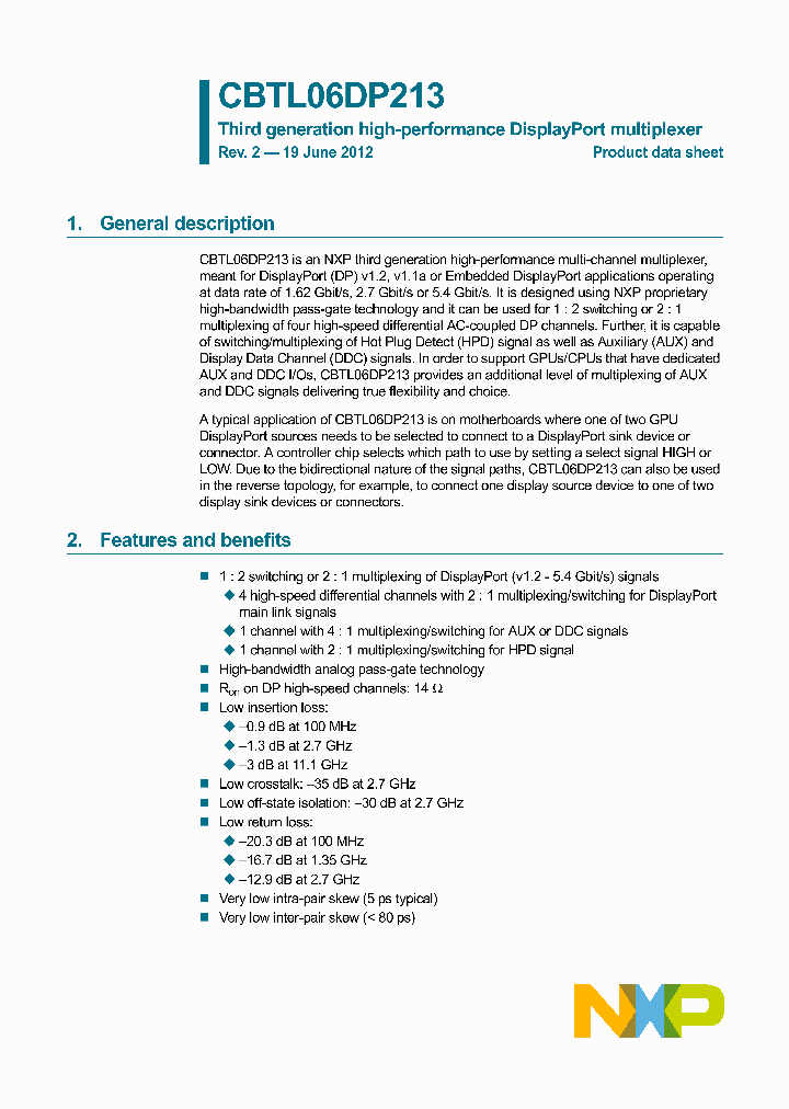 CBTL06DP213EE_8298765.PDF Datasheet