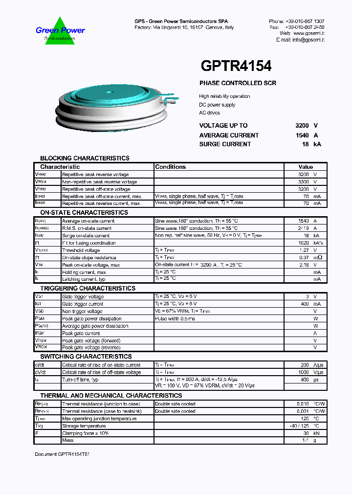 GPTR4154_8298920.PDF Datasheet