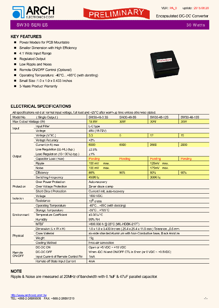 SW30_8299007.PDF Datasheet