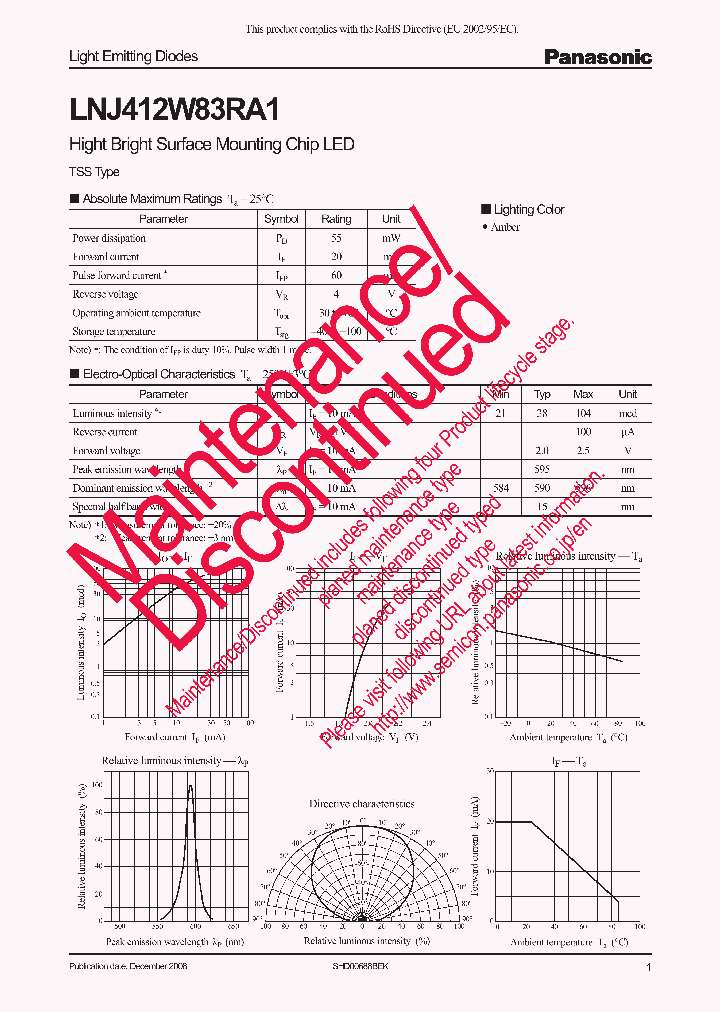 LNJ412W83RA1_8299125.PDF Datasheet