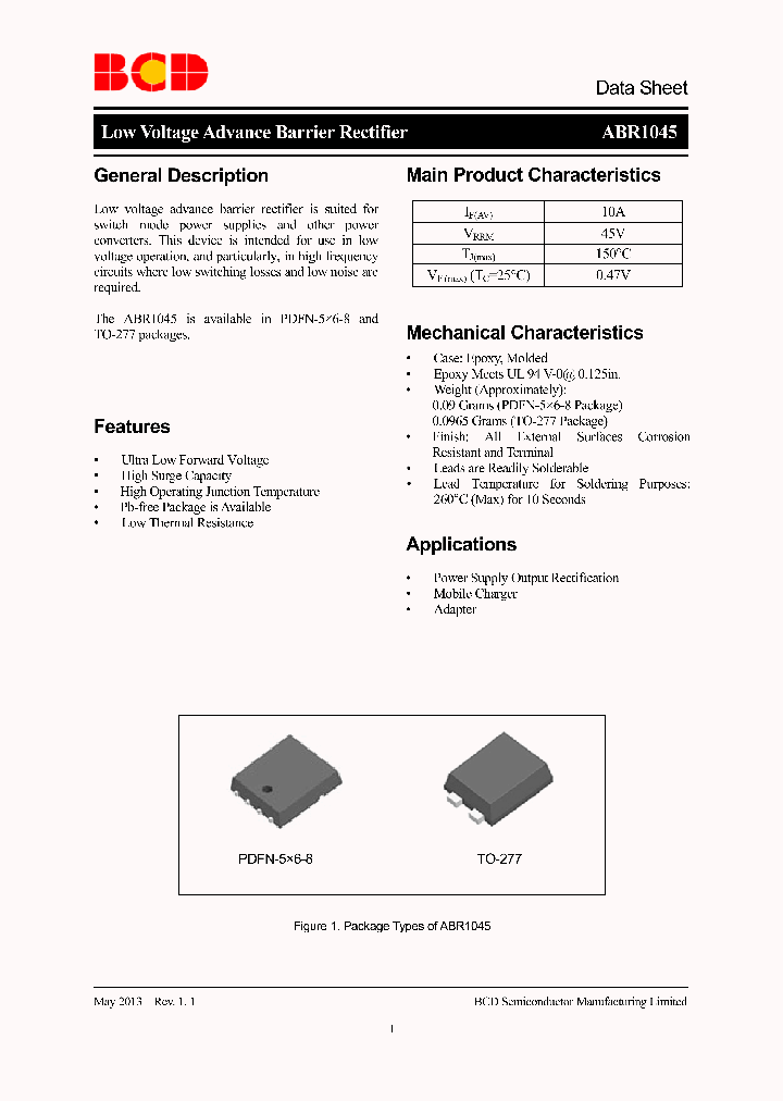 ABR1045_8300622.PDF Datasheet