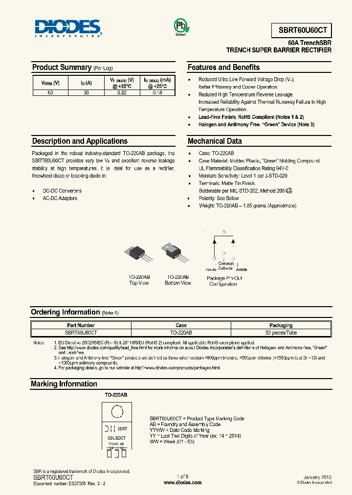 SBRT60U60CT_8301003.PDF Datasheet