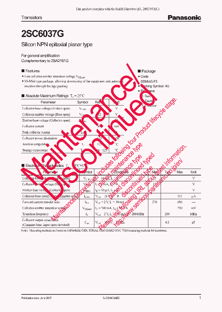 2SC6037G_8301927.PDF Datasheet