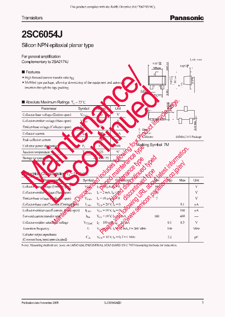 2SC6054J_8301932.PDF Datasheet