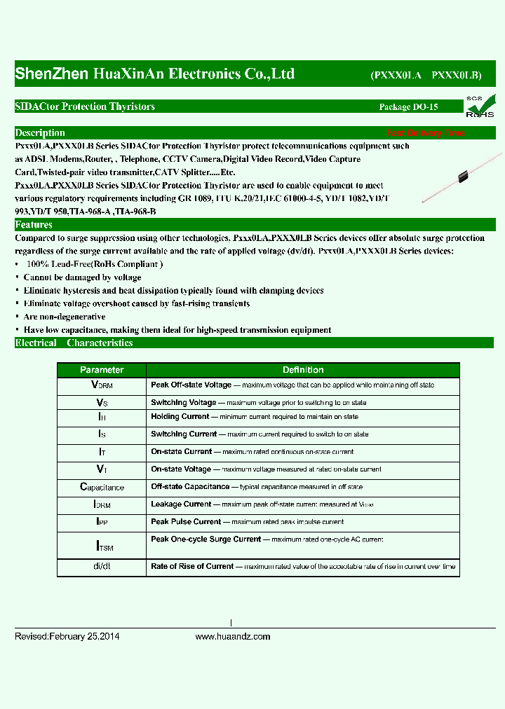 P0080LA_8302309.PDF Datasheet