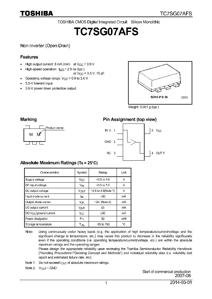 TC7SG07AFS_8302547.PDF Datasheet