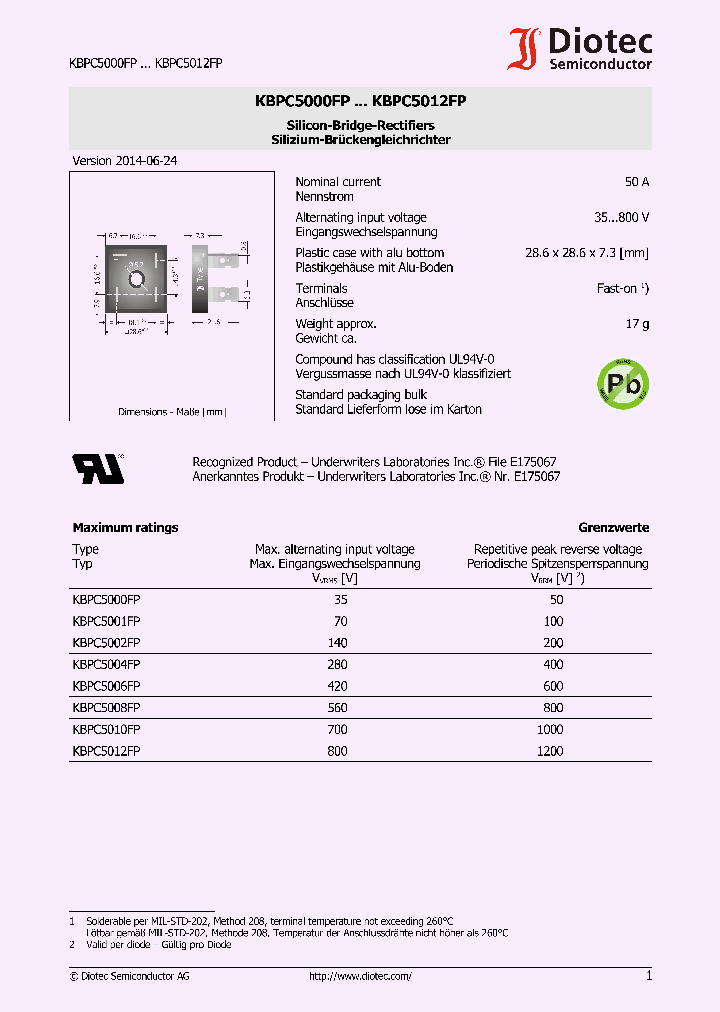 KBPC5000FW-14_8302734.PDF Datasheet