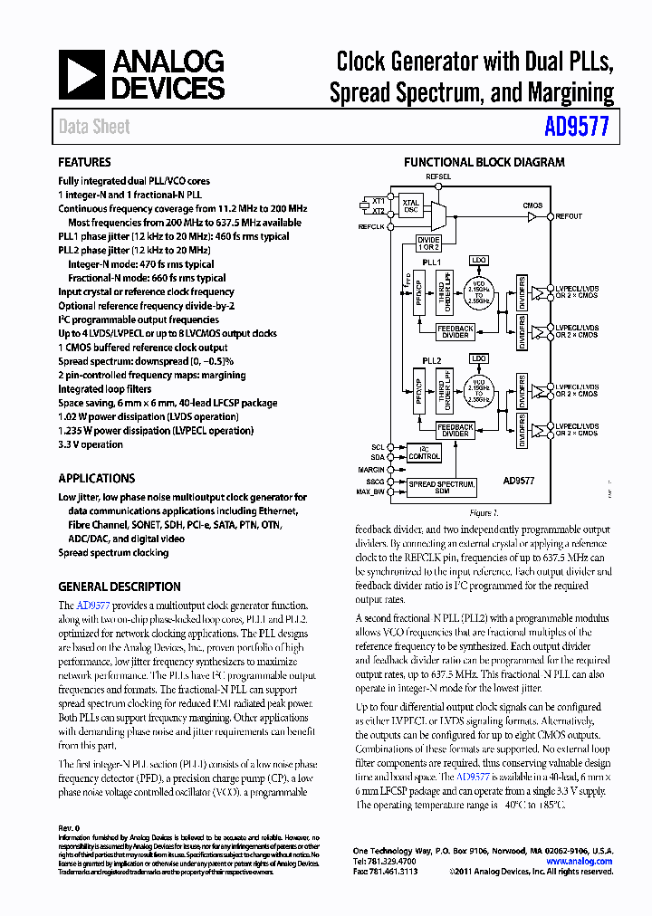 AD9577_8303670.PDF Datasheet