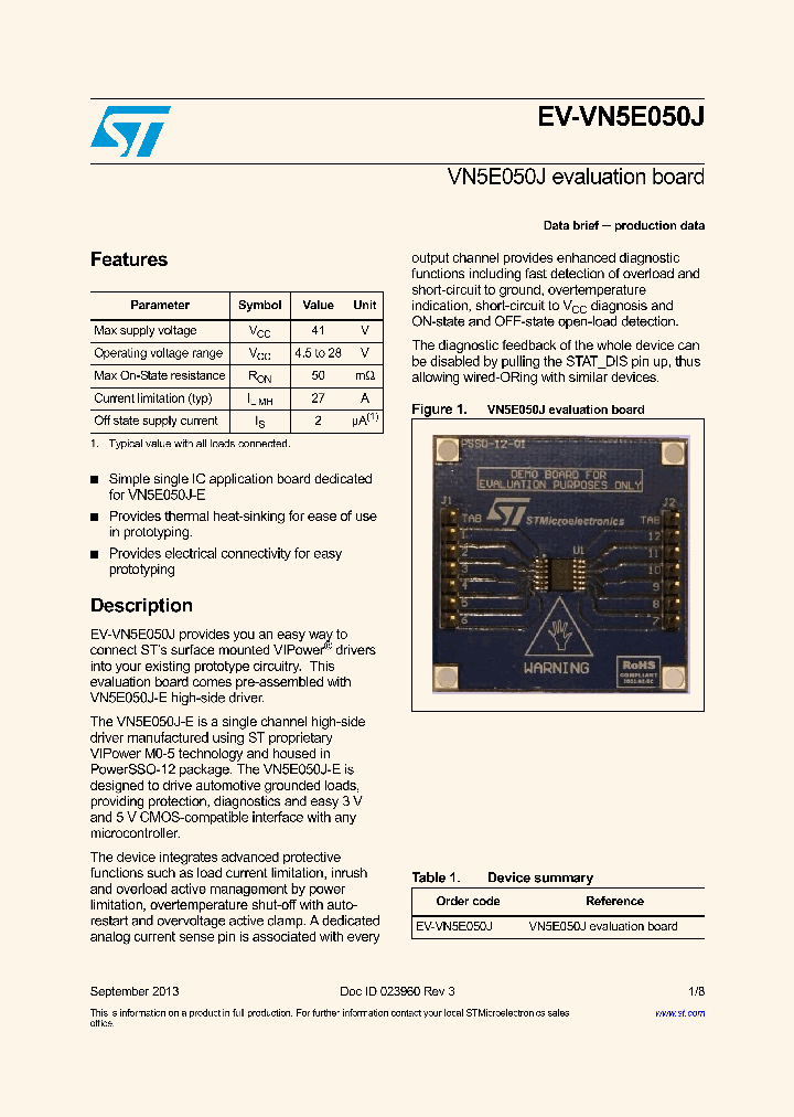 EV-VN5E050J_8303696.PDF Datasheet
