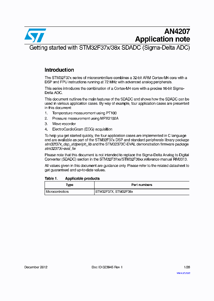 AN4207_8304267.PDF Datasheet