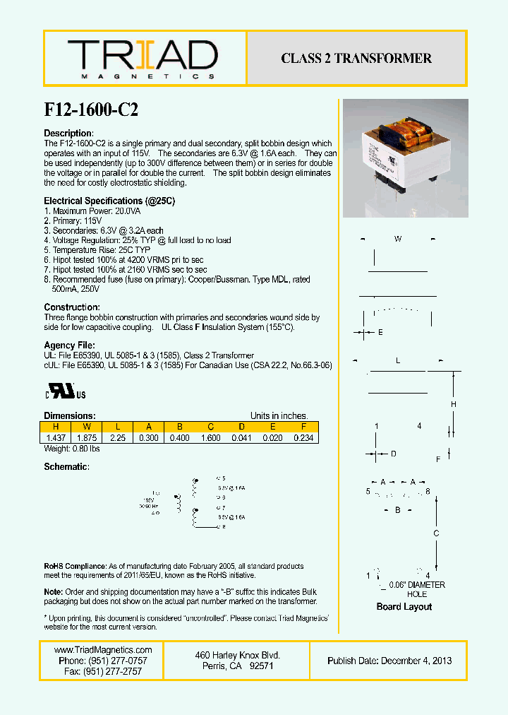 F12-1600-C2_8305076.PDF Datasheet