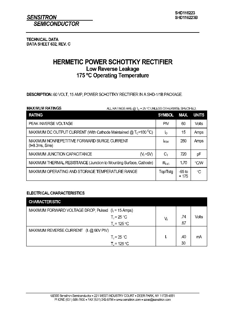 SHD116223_8306096.PDF Datasheet