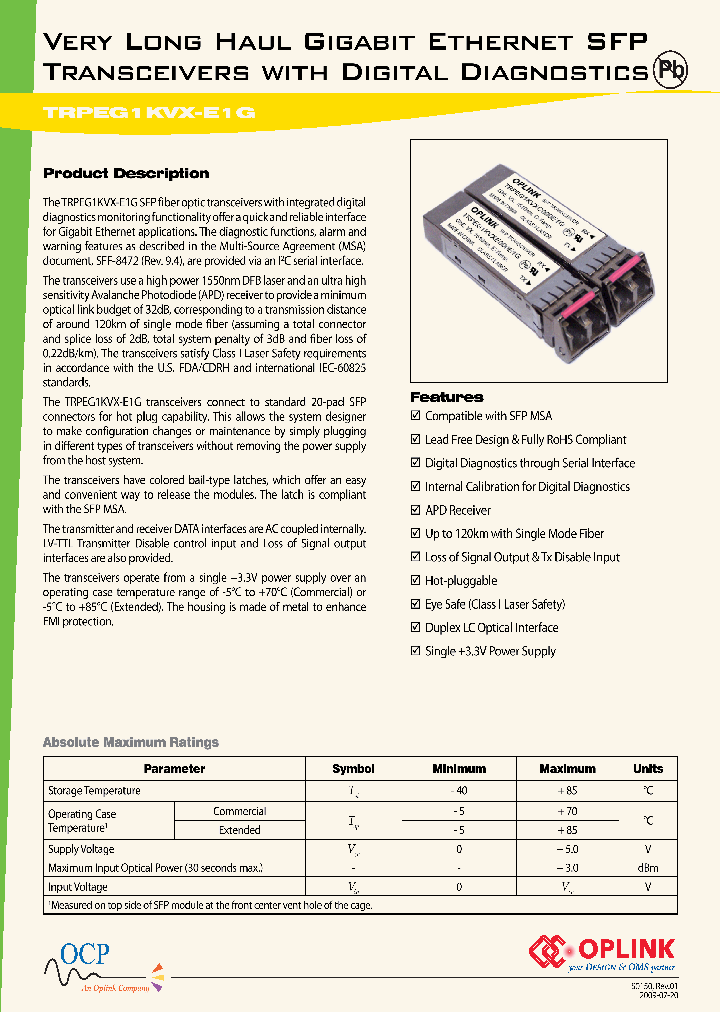 TRPEG1KVX-E1G_8306556.PDF Datasheet